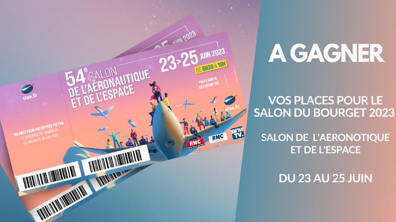 A gagner : vos pass journaliers pour le Salon du Bourget 