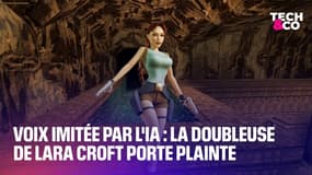 Voix imitée par l'IA : la doubleuse de Lara Croft porte plainte