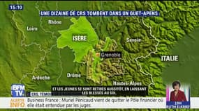 CRS agressés à Grenoble: "On a été pris à partie par une quarantaine d’individus", confie l’un d’eux 