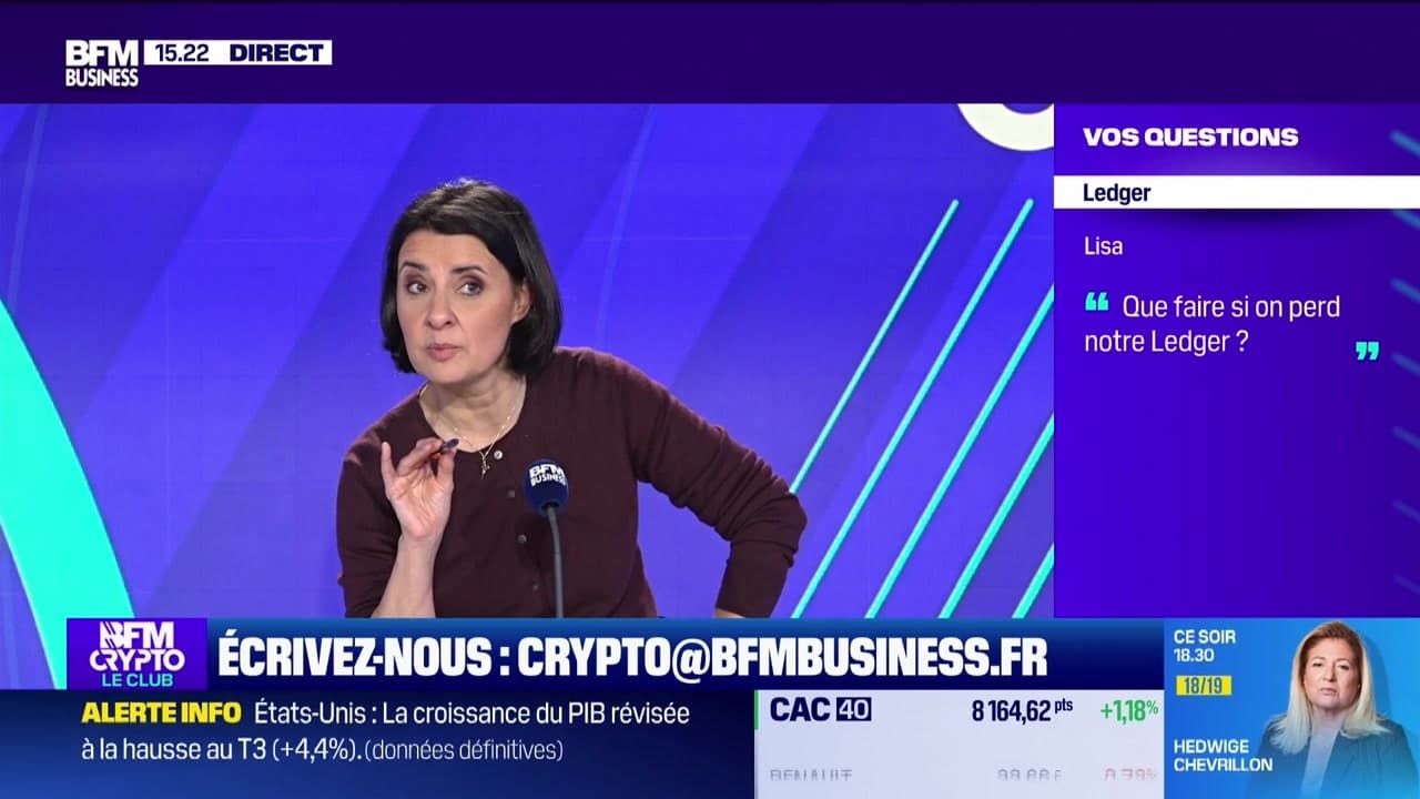 BFM Crypto, le Club : Que faire si on perd notre Ledger ? - 22/01