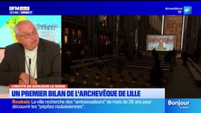 Monseigneur Laurent Le Boulc'h, archevêque de Lille, indique avoir "voulu donner priorité au monde rural" à son arrivée