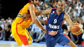 Tony Parker contre Ricky Rubio