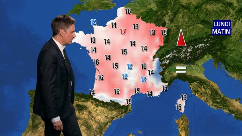 Météo 16/05 matin  températures