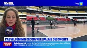 Basket: l'ASVEL féminin découvre le palais des sports