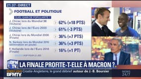 La qualification des Bleus en finale profite-t-elle à Emmanuel Macron ?