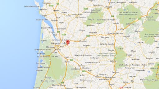 Le chauffeur a perdu le contrôle de son camion sur un rond-point de Saint-Sulpice-de-Faleyrens, en Gironde.