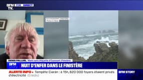 Tempête Ciarán: "Un hangar a été complètement pulvérisé", témoigne Denis Palluel, maire sans étiquette d’Ouessant (Finistère)