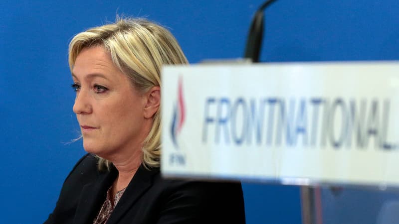 La présidente du Front national Marine Le Pen 