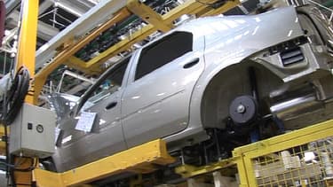 Chaîne de montage d'une usine Renault (Photo d'illustration)