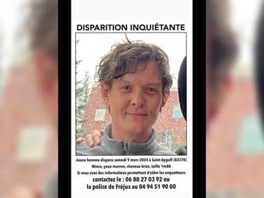 L'avis de recherche d'un jeune homme porté disparu depuis le samedi 9 mars à Saint-Aygulf (Var).