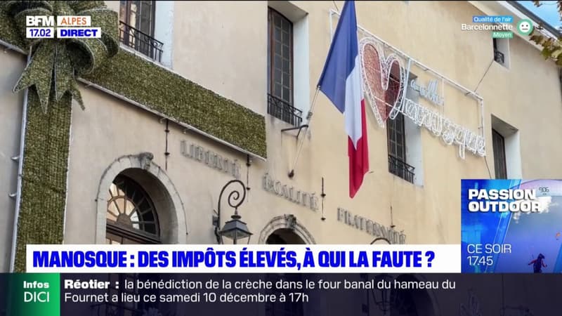 Manosque: des impôts élevés, à qui la faute?