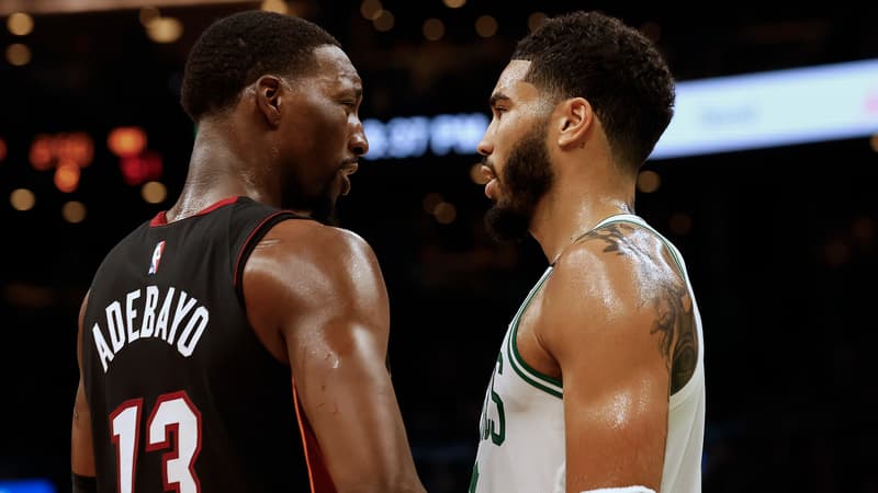B. Adebayo et J. Tatum