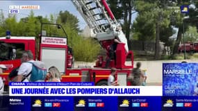 Bouches-du-Rhône: une journée avec les pompiers d'Allauch