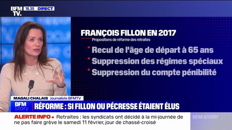 Quelle aurait été la réforme des retraites si François Fillon ou Valérie Pécresse avaient été élus à l'Élysée?