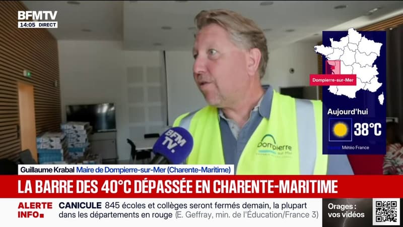 Canicule: en Charente-Maritime, la commune de Dompierre-sur-Mer s'organise pour protéger les plus vulnérables face aux chaleurs