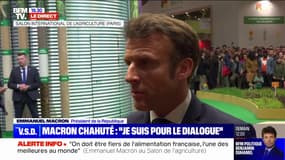Emmanuel Macron: "Ces 1.200 euros pour la retraite minimale, c'est pour ceux qui ont une carrière complète"