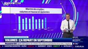 BFM Crypto : Volumes, ça repart en septembre - 06/10