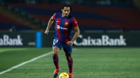 Jules Koundé lors de Barcelone-Villarreal, le 27 janvier 2024.
