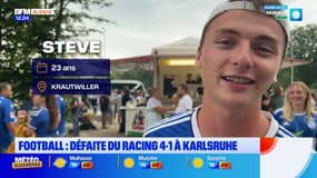 Football: le Racing largement défait face à Karlsruhe