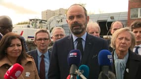 Le Premier ministre Édouard Philippe en Seine-Saint-Denis, le 4 novembre 2019