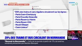 Réforme des retraites: les perturbations dans les trains normands