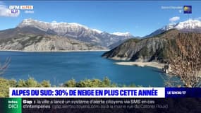Alpes du Sud: un hiver sec mais 30% de neige en plus cette année