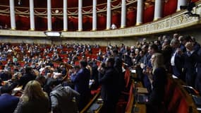 Des députés RN à l'Assemblée nationale le 15 février 2023