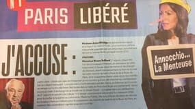 Anne Hidalgo est prise pour cible par Marcel Campion dans un flyer.