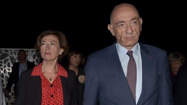Anne-Marie Couderc et son prédécesseur, Jean-Marc Janaillac.