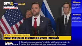 "Ce n'est pas la fin du cessez-le-feu", assure le vice-président américain JD Vance en Israël