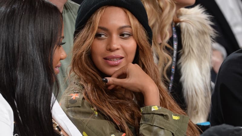 La chanteuse Beyoncé au NBA All Star week-end, le 15 février 2015