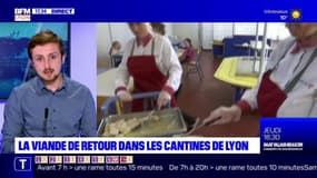 La viande de retour dans les cantines de Lyon