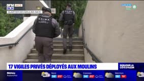 Nice: 17 vigiles privés déployés au quartier des Moulins