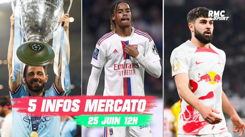 Barcola, Silva, Gvardiol... Les 5 infos mercato du 25 juin (12h)