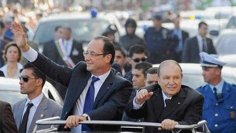 François Hollande en Algérie