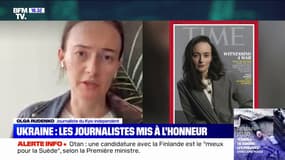 "Nous ne faisons pas seulement la couverture de cette guerre, nous la ressentons de l'intérieur", affirme une journaliste ukrainienne