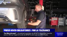 Pneus hiver obligatoires : fini la tolérance - 25/10