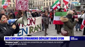 Lyon: des centaines d'Iraniens défilent en mémoire de Mohammad Moradi