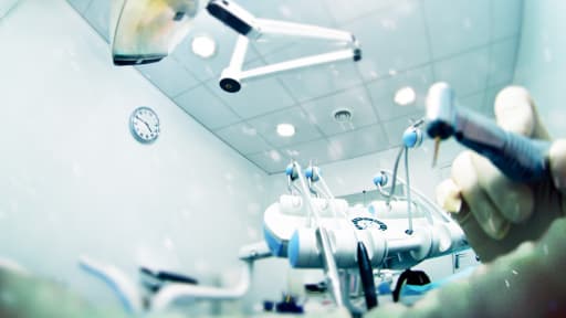 La peur du dentiste. (Illustration)