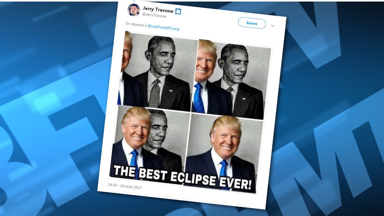 Quand Trump Retweet Un Mème Le Représentant Comme Une éclipse 1993