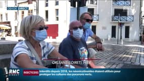 À Orléans, les habitants ont du mal à s’y retrouver avec le port du masque obligatoire à l’extérieur