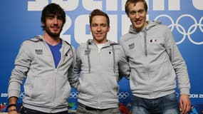 Thibaut Fauconnet, Maxime Chataignier et Sébastien Lepape