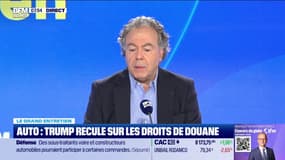 Droits de douane aux Etats-Unis: "Qui paye à la fin? C'est le consommateur", rappelle Luc Chatel, président de la Plateforme automobile