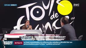 "Près d'un Français sur deux suit avec intérêt le Tour de France" selon Jérôme Fourquet de l'IFOP 