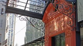 Entrée de la bibliothèque l'Alcazar, à Marseille