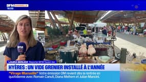 Hyères: un vide-grenier installé à l'année