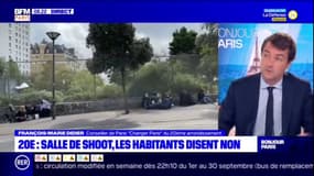 François-Marie Didier, conseiller "Changer Paris" du 20ème arrondissement, souhaite "une vraie concertation" avant la mise en place de salles de shoot dans la capitale