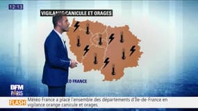 Météo Paris Île-de-France du 27 juillet: Des orages violents attendus en fin d'après-midi