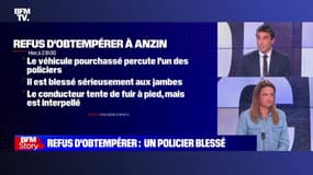 Story 3 : Refus d'obtempérer, un policier blessé - 20/09