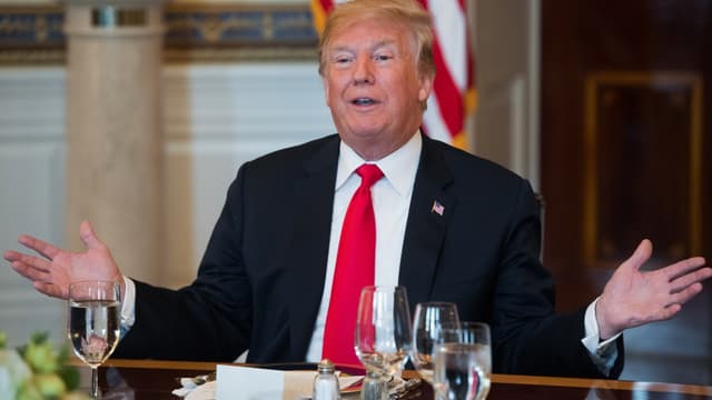 Donald Trump s'est montré satisfait de l'avancement des négociations commerciales.